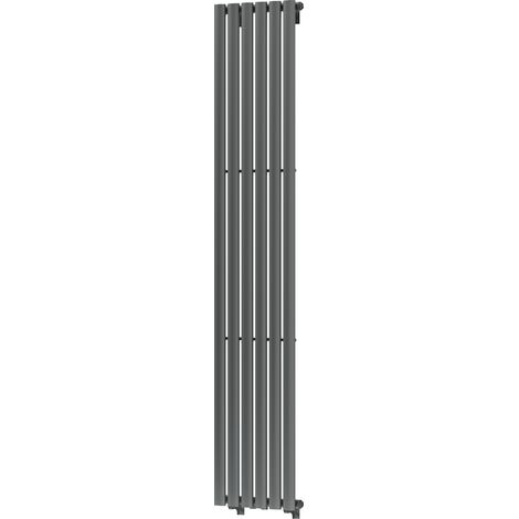Mexen Oregon dekorativer Heizkörper 1800 x 360 mm, 604 W, Anthrazit - W202-1800-350-00-66 (1/5)