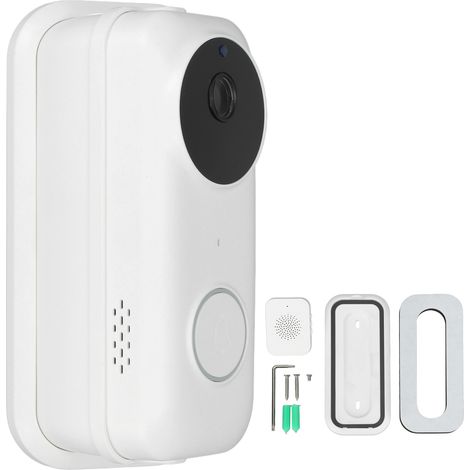 Kabellose WLAN-Türklingelkamera mit Nachtsicht und Zwei-Wege-Audio zur Überwachung über die TUYA-App (1/5)