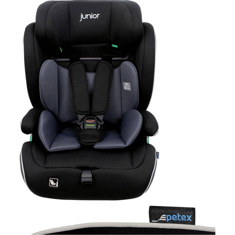 Petex Supreme Plus 1151 ISOFIX schwarz HDPE nach ECE R129 Seggiolino per bambini Nero (1/5)