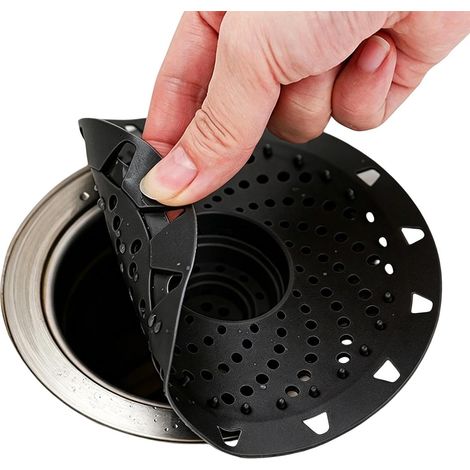 Drain Paper Catcher 12 7 cm Soft Dense Non Slip Mesh Shower