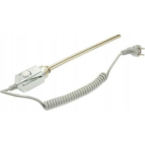 Varioterm RD10 Radiateur électrique chromé 600W thermostat (1/3)