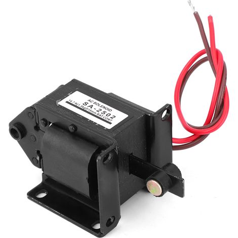 Électroaimant de traction AC pour l'automatisation industrielle 220 VCA 14,7 N Course de 15 mm SA-2502 (1/5)