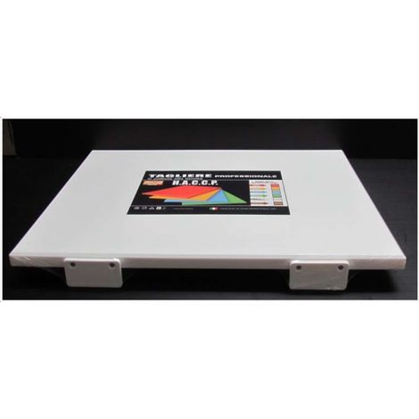Tagliere professionale mis50x30x2 bianco