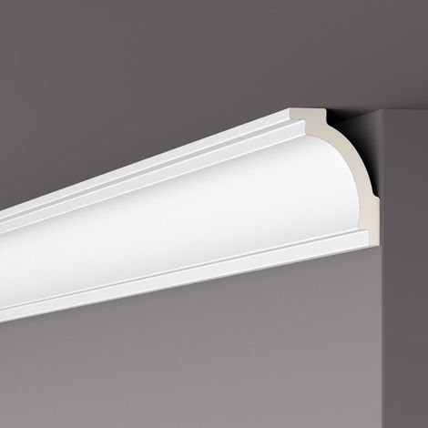 Eckleiste NMC Z16 ARSTYL Noel Marquet Zierleiste Stuckleiste für Indirekte Beleuchtung Zeitloses Klassisches Design weiß 2 m (1/5)