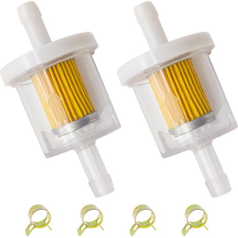 Kit de filtre à carburant universel en ligne 40 microns 1/4" pour 691035 493629 84001895 794079 56002 49019-0027 (1/5)