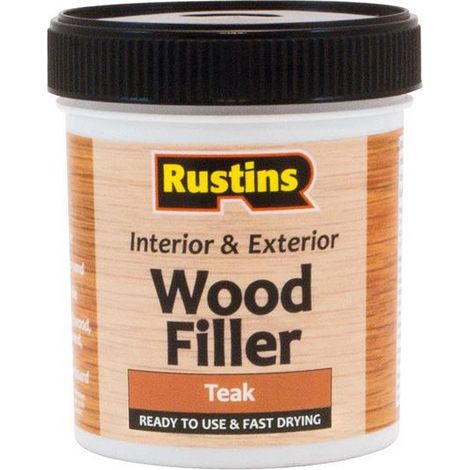 Rustins Acrylic Wood Filler Teak 250ml