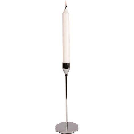 Candelabro de acero/aluminio, diámetro 8 x 22,5 cm, color plata Siri / Sagaform (1/5)