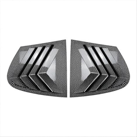 Garniture de volets, persiennes triangulaires de lunette arrière pour BMW Série 1 E87 2005-2011 (1/5)