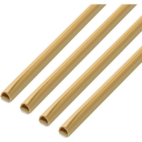 cablefix 160694 Canalina passacavi (L x L x A) 6 x 5 x 1000 mm 1 KIT Beige