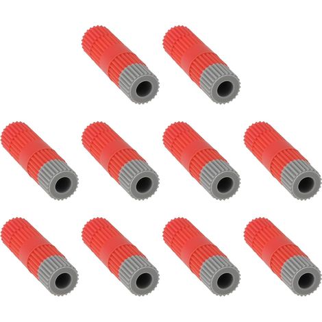 10 x Connecteurs de Dérivation sans Dénudage ip54 à Raccord Rapide Compatible avec 24-18 awg Fil de Cuivre Rouge (1/5)