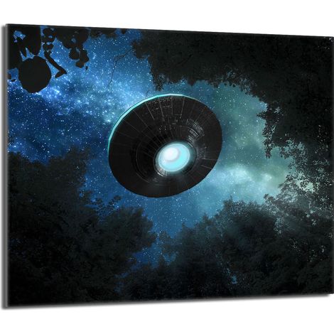 Placa protectora de vidrio para estufa 60x52 UFO (1/5)