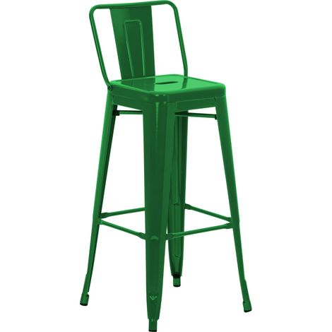 Taburete de bar de metal Mason Verde (1/5)