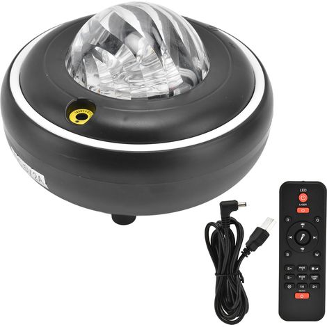 Lampe de nuit colorée avec télécommande, projecteur d'étoiles spatiales avec lecteur de musique pour décoration de chambre d'enfant, cadeau (1/5)