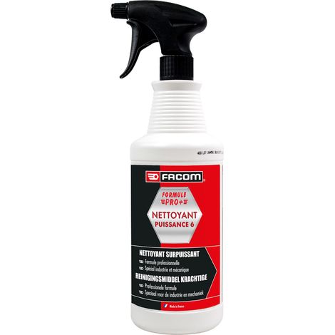 Facom – Nettoyant multi-usage non acide 800 ml – Surfactants biodégradables – Inhibiteurs de corrosion – Efficace sur graisses et poussières