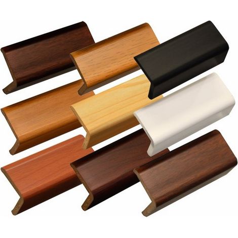 Paraspigolo Salva Spigolo in Pvc Espanso HD col. Nero 2,90mt 30x30mm cf. 10 Pz