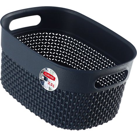 Curver Filo Recycled Behälter aus Kunststoff 3.5 l, Marineblau
