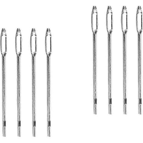Aiguilles de réparation de pneus, kit de réparation de jantes, accessoires auto, mèches de crevaison, écarteurs de pneus, kit de mèches, kit de réparation de pneus, acier, comme illustré (1/4)