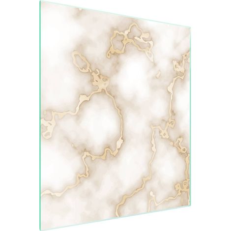 TAGLIERE IN VETRO 45x52 IN Marble (1/5)