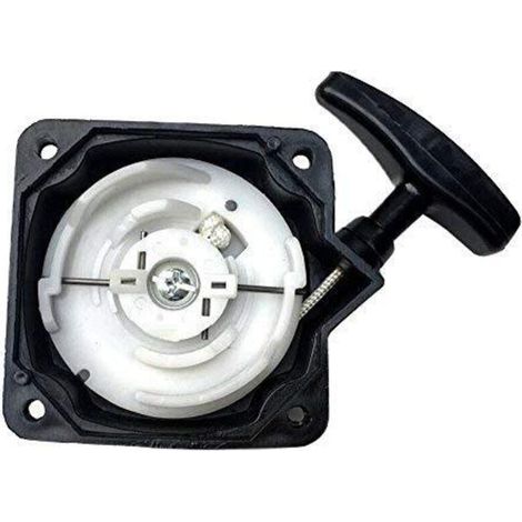 Démarreur À Câble - Pour Débroussailleuse - Compatible FRS 4125 FRS 410 FRS 45/35 - Fixation 67 mm - Diagonale 95 mm - 1 Pièce (1/5)