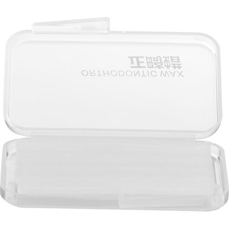 Cire Orthodontique - Matériau De Qualité Alimentaire - Protection Contre Les Ulcères Et Frottements - Goût Orange - 1 Pièce (1/5)