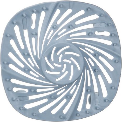 Crépine d'évier, protection anti-obstruction pour siphon de sol d'évier, lot de 6 (bleu)