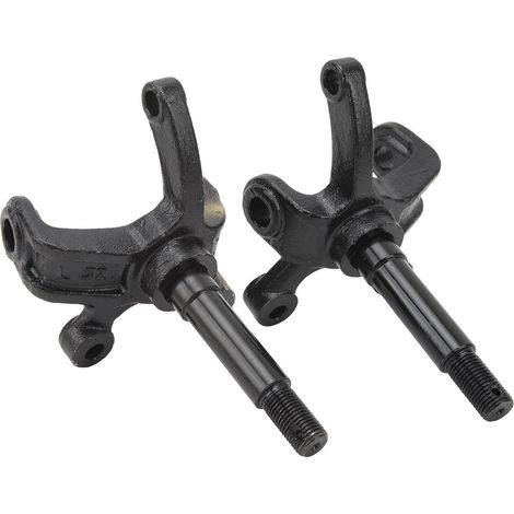 1 paire de fusées de direction (gauche et droite) pour quad/VTT 200cc, noires (1/5)