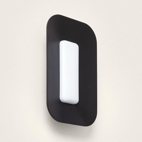 Applique Murale LED 18W Aluminium Bakulo Noire Noir (1/5)