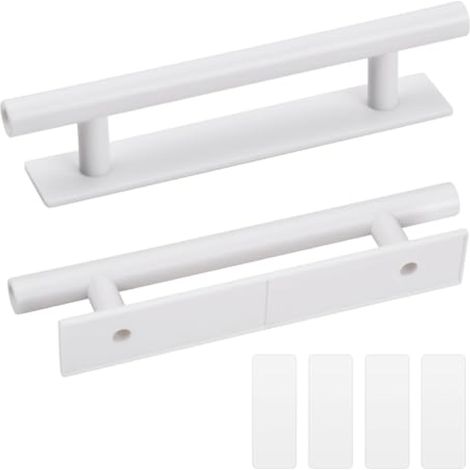 CCYKXA 2er-Pack selbstklebende Möbelgriffe, 150 mm Schiebetürgriffe, selbstklebende Möbelgriffe für Schubladen, Schränke, Küchen, Heimdekoration