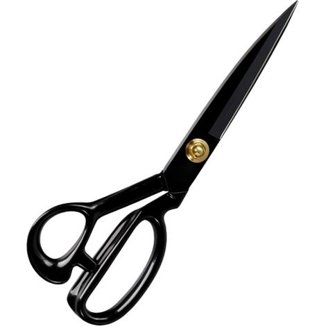 Ciseaux couture 25,5cm droitier en tissu pour vêtements cuir matières premières (1/4)