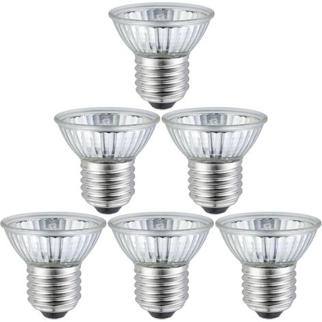 Lot de 6 Lampe Tortue Terrestre UVA UVB 50W E27 Ampoule Chauffante Terrarium (1/5)