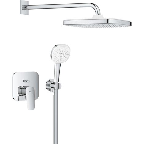 GROHE 10 533 600  TEMPESTA 250 Cubeo Conjunto empotrado con ducha mural Cromo - ref: 10 533 600