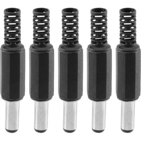 5Pcs 5.5Mm X 2.5Mm Jack Dc Prise D'Alimentation Adaptateur Connecteur