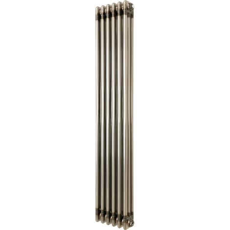 Traditional 3 Column Radiator - 1500 x 290mm - Raw Metal (1/5)