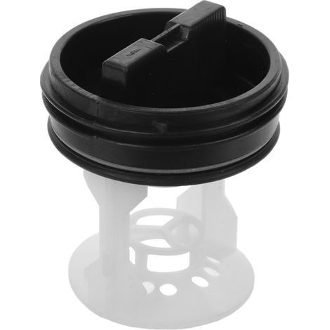 5.7x6.2cm Washing Machine Drain Pump Plug, Drain Pipe Sealing Plug, Washing Machine Filter Drain Plug, Washing Machine Hose Seal, Plastic (1/5)
