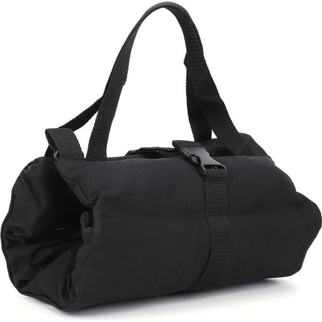 Sacoche de rangement portable en toile pour dossier de siège auto, tournevis et clé, avec enrouleur et sac à outils. (1/5)