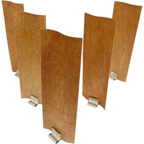 20 mèches en bois pour la fabrication de bougies-- (1/5)