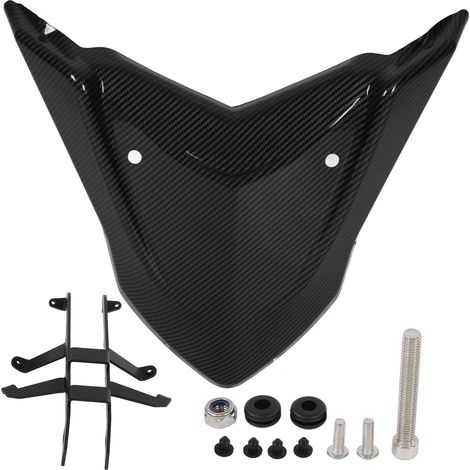Saute-vent Bec Avant Carenage Moto Remplacement Compatible TENERE 700 2019-2021, Fibre de Carbone, Kit Carrosserie (1/5)