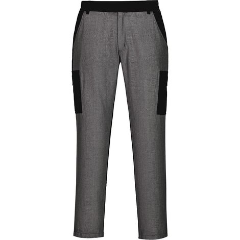 Pantaloni da combattimento con parte frontale resistente ai tagli Colore: Nero Taglia XXXL - Portwest