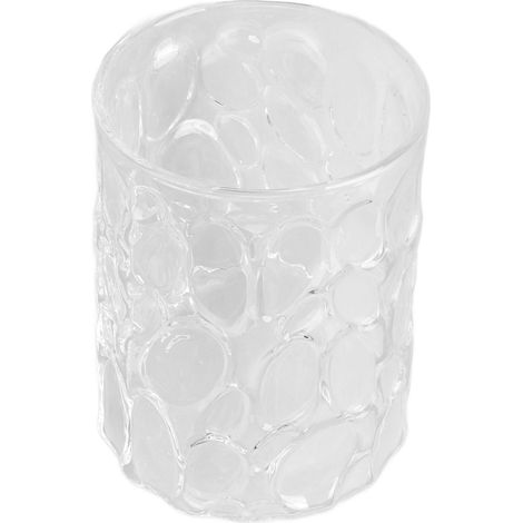 Verre à whisky en borosilicate résistant à la chaleur, 300ml transparent pour cuisine, bureau ou maison