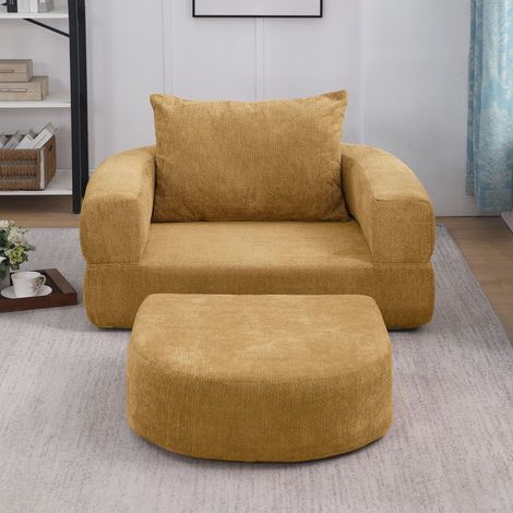 Canapé-lit, pliable, antidérapant, avec accoudoirs, avec matelas, pour maison et usage quotidien, portable au sol, assise confortable