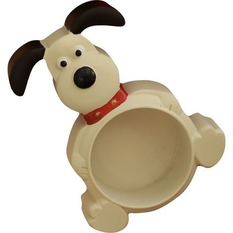 Bougeoir Chien Cartoon Porte-Bougie Décoratif en Résine pour Bougie Parfumée, Ornement de Photographie, 6,8x9,2 cm (1/5)