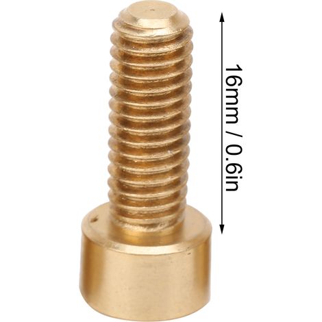 Vis à tête cylindrique creuse en cuivre pur M6, M616 mm (1/5)