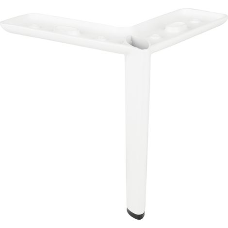 Gamba per mobili FS006 150mm bianco opaco SANS MARQUE
