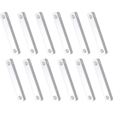 12 Clips Magnétiques pour Fenêtre, Clips Magnétiques pour Moustiquaire, Boucles Fixation pour Fenêtre D'écran, Aimants Magnétiques pour Moustiquaires Fenetre, pour Écrans Anti-Insectes (1/5)