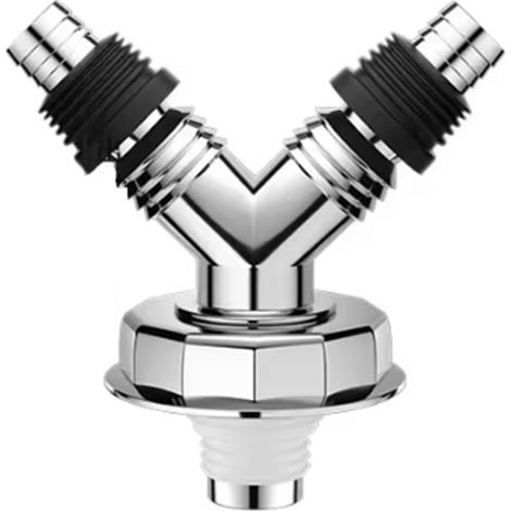 Adaptateur de tuyau de vidange pour machine à laver Raccord de tuyau ABS Joint de vidange pour machine à laver