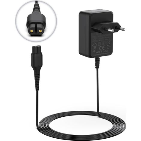 Chargeur Compatible avec One Blade 4.3V Compatible avec QP2520 QP2570 QP2620 MG3730 MG3720 MG5720 MG5730 BT3208 BT3206 A00390 Rasoir Shaver Charger (1/5)