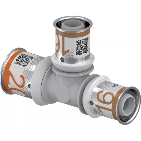Raccord uponor s-press plus reducción indicador de presión código QR