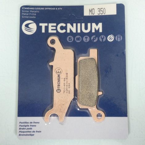 tecnium bremsbelag für quad yamaha 550 yfm grizzly (4x4) 2011 avg (1/3)