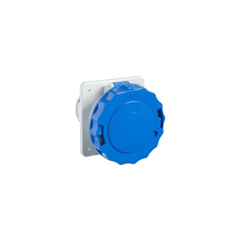 Presa fissa BT da incasso diritta IP67 63A 220V 2P+T - 81678