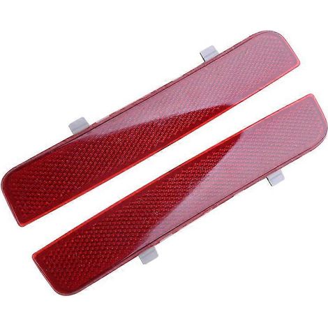 Paar rote Heckstoßstangenreflektoren für Land Rover Range Rover L322 Freelander Teilenummer: LR006349 LR006348JXLGV (1/5)